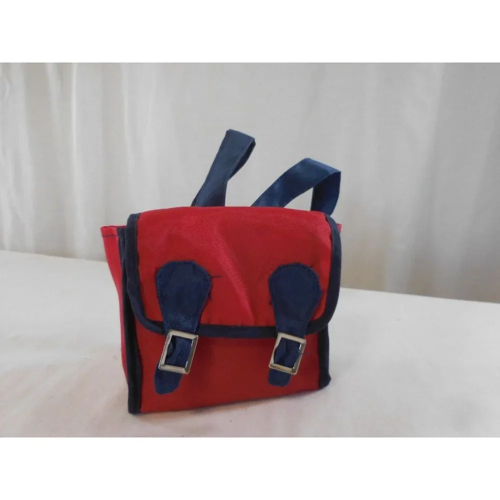 Pleasant Company American Girl Red School Bag, Pencils, Notebook,‎ Lunch Food